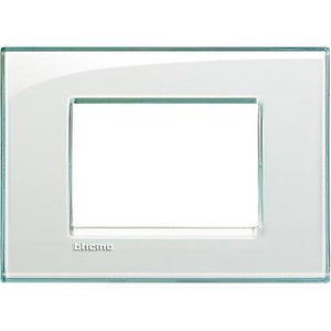 Bticino Living Light placca quadra 3 moduli