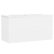 Mobile lavabo con lavabo integrato 90 x 38,5 x 45 cm truciolare bianco 02_0006420