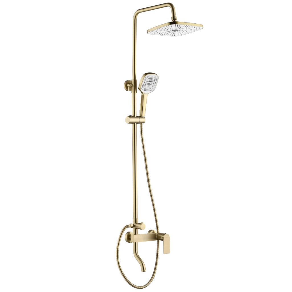 Set Doccia Rea Storm Gold Brush