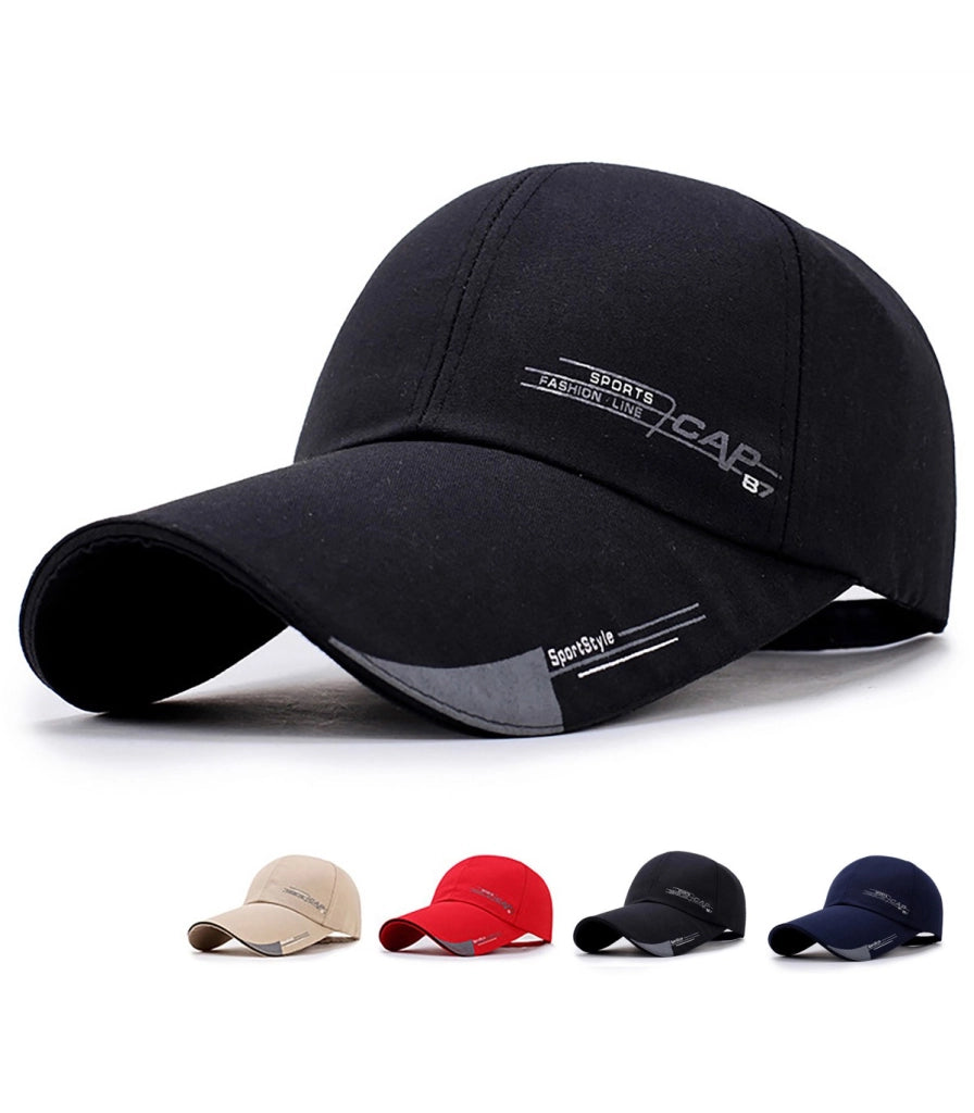 CAPPELLO - VISIERA LUNGA CLASSICA | Cappello da Baseball per Uomo e Donna | Traspirante, Leggero e Regolabile