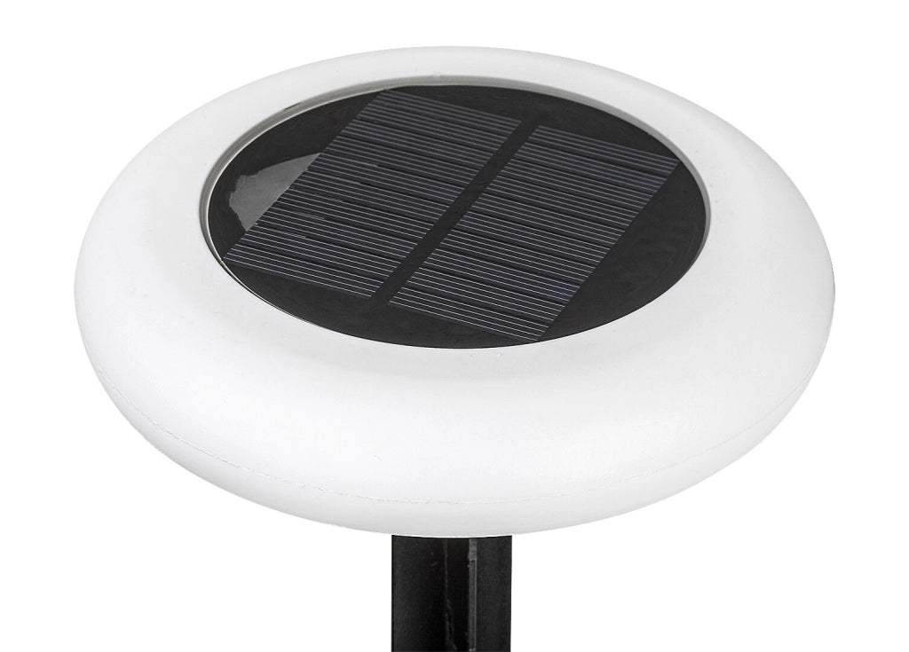 Lampada da giardino solare LED 0,6W Haiti IP65 nera Rabalux