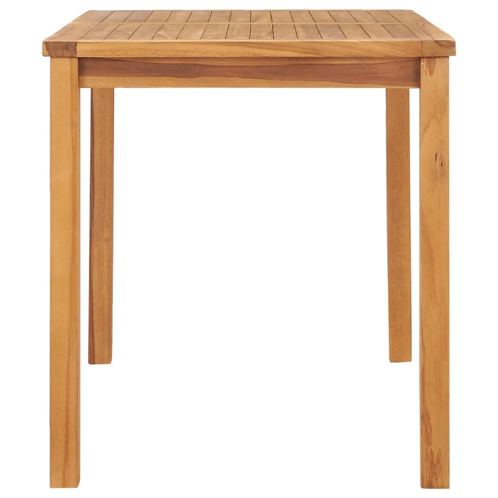 Tavolo da Pranzo per Giardino 120x70x77 cm in Massello di Teak cod mxl 70102