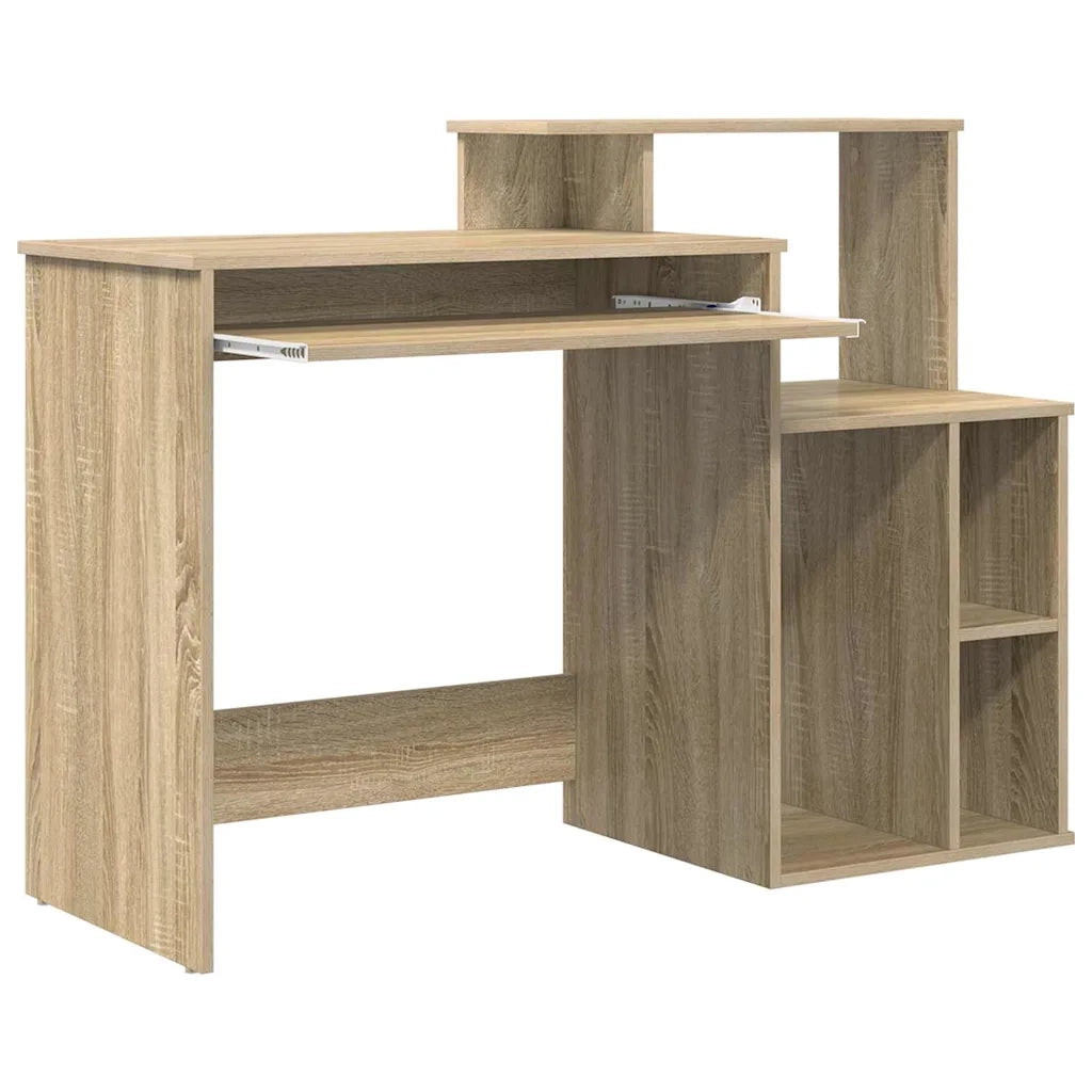 Scrivania Rovere Sonoma 120,5 x 44 x 88,5 cm Legno multistrato 869476