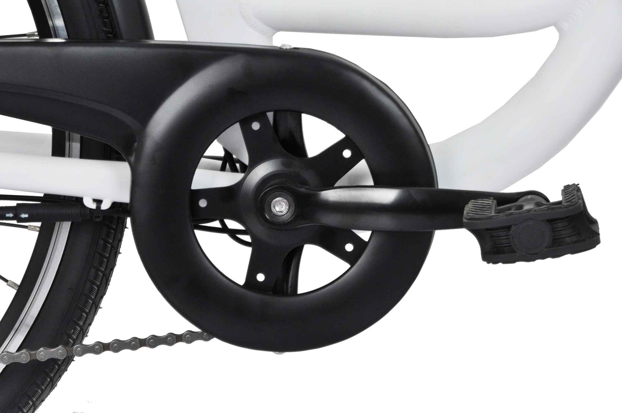 City bike 26" alluminio 10.4 ah Bianca - F.LLI SCHIANO