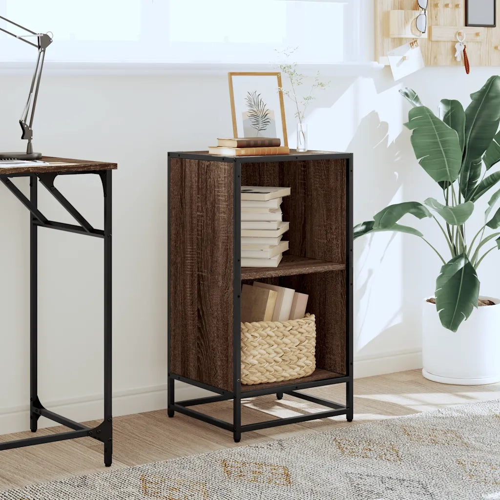 Libreria Rovere Marrone 40x35x76 cm in Legno Multistrato 849098