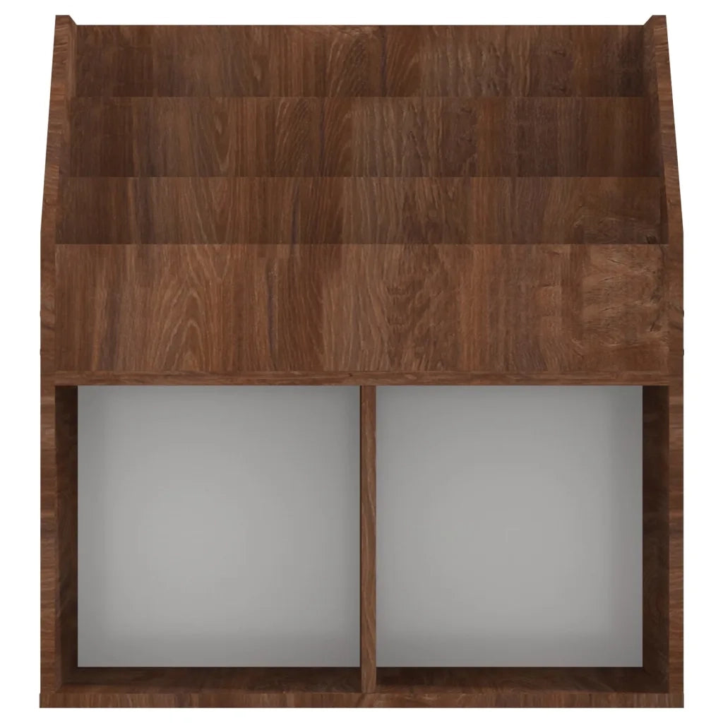 Portariviste per Bambini Rovere Marrone 71x30x78,5cm Legno CFW3232718