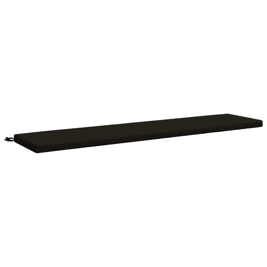 Cuscini per Panchina a 2 Pezzi SOEST 2 pz 100% Poliestere Nero 949153