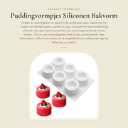 Set di 9 forme per muffin e torta in silicone - sicure per alimenti - dimensioni 29,4 x 17 x 4,3 cm