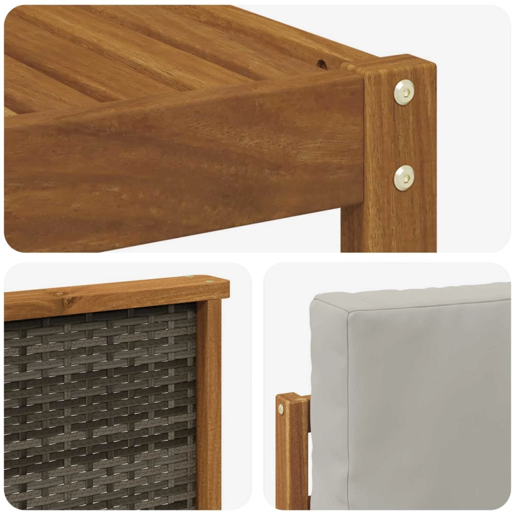 Set di divani da esterno 4 pz 3384967
