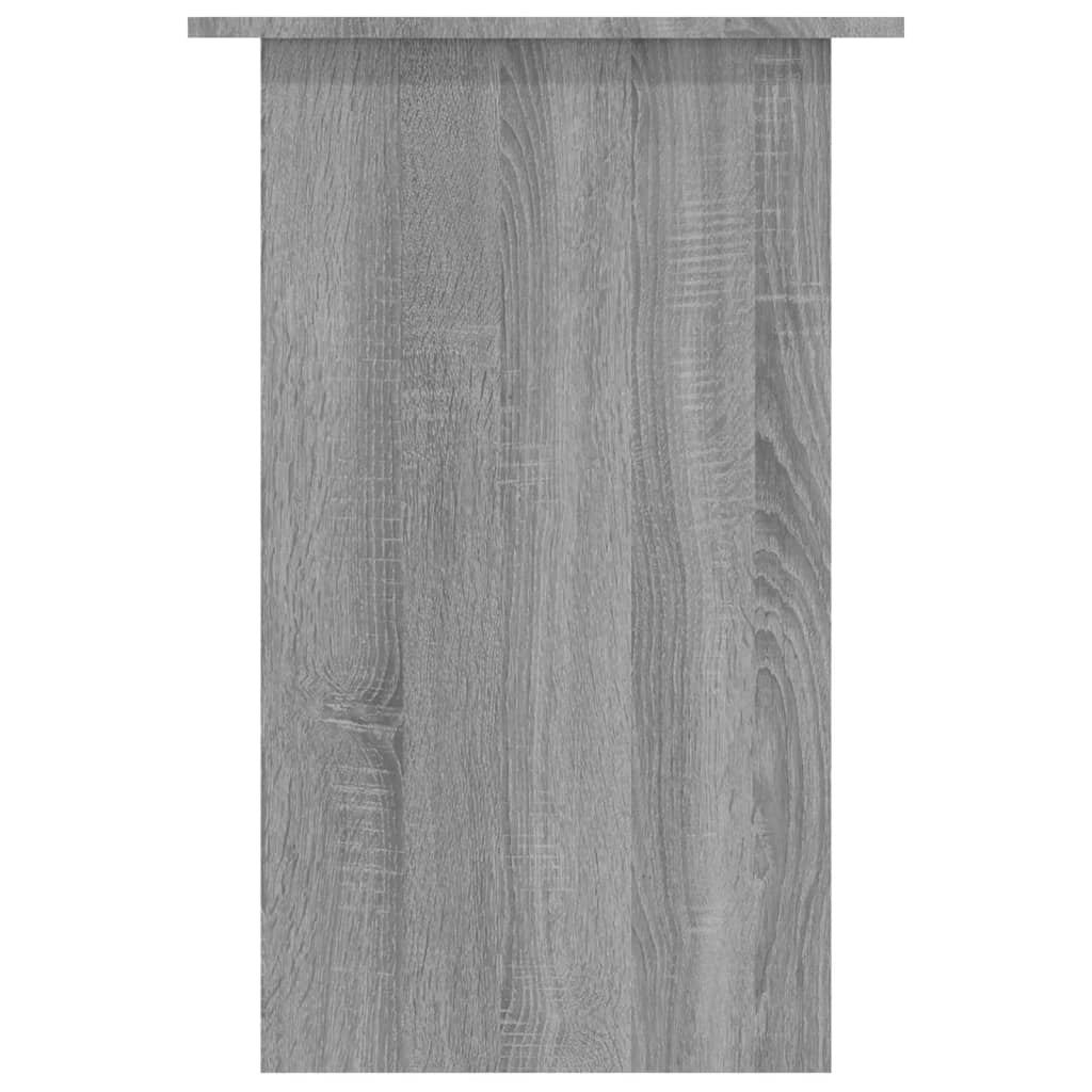 Scrivania Sonoma postazione computer mobile per computer scrivania da studio 90 x 50 x 74 cm legno ingegnerizzato grigio 02_0023968