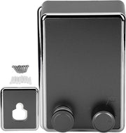 Asse da stiro retrattile in acciaio inossidabile fissato al muro - Drying rack per interni e balconi resistente (Nero)