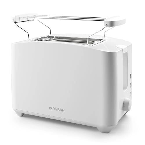 Bomann TA 6065 CB 2 fetta/e 750 W Bianco