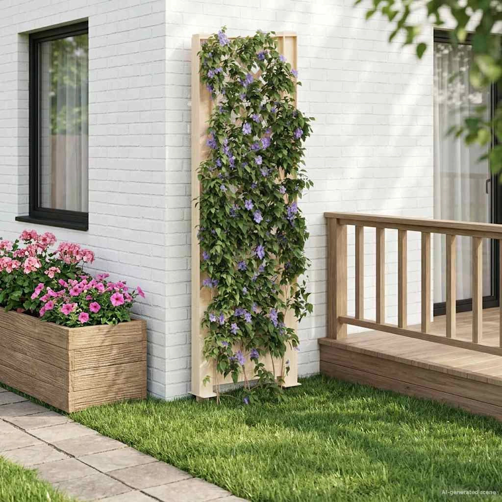 Trellis con Punta PP Bianco 42041740