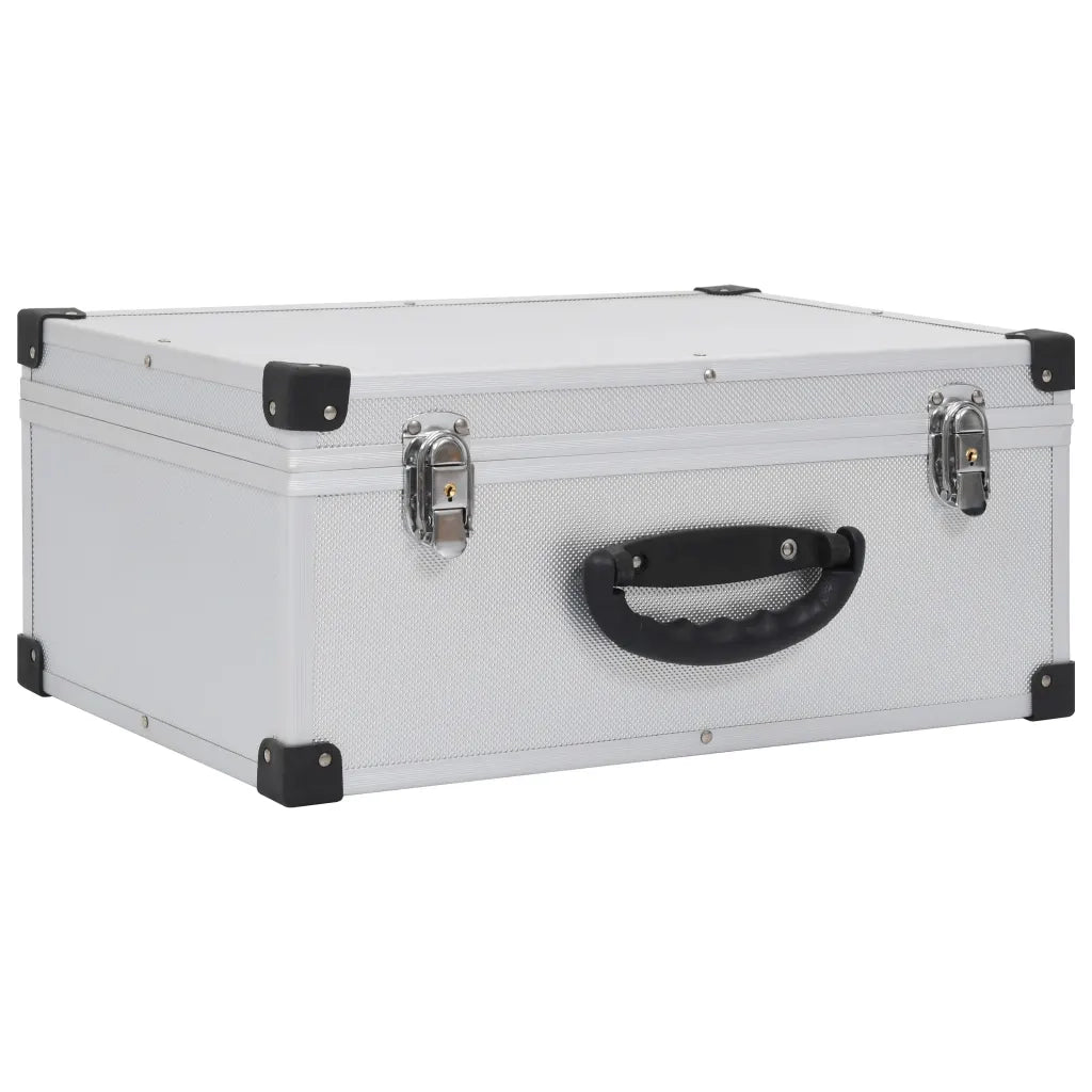 Custodia CD per 60 CD in Alluminio ABS Argento CFW3911619