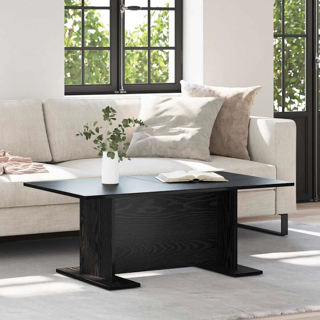 Tavolino da salotto Rovere nero 103,5 x 60 x 40 cm 875154