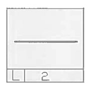 R PARTICOLARE L X DONDOLO SOFA 3 POSTI SGANCIO RAPIDO- 1,0 pz