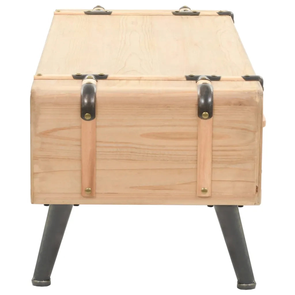 Mobile Porta TV in Legno Massello di Abete 120x33x35 cm cod mxl 19678