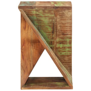 Tavolino | Tavolo laterale 35x35x55 cm in Legno Massello di Recupero