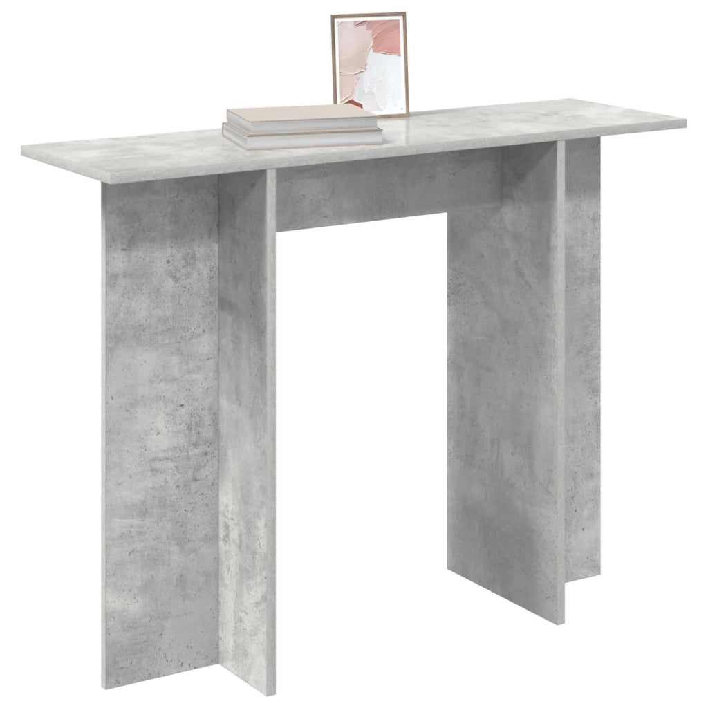 Tavolo consolle Grigio Cemento 100 x 30 x 75 cm 8001170