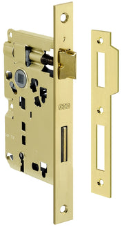 PATENT SERRATURA OTTONATA AGB Q.8/70 50 MM- ALBAN GIACOMO- 5,0 pz