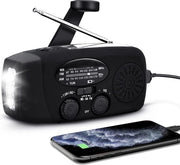 Radio a Batteria Solare Opwindabile - Radio a Batteria Solare Opwindabile - Radio Opwindabile - Powerbank Energie Solare