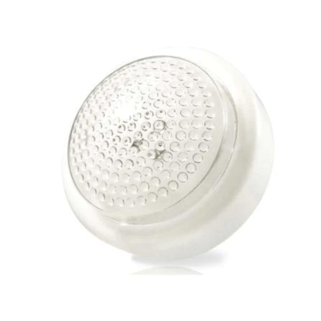 PUSH LAMP 3 LED TONDA BIANCA