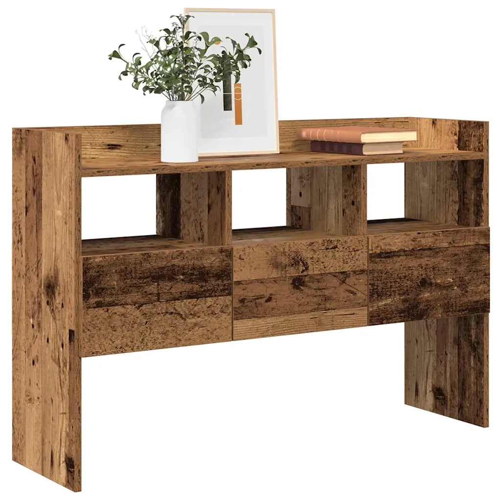 Credenza-Buffet-Armadio da cucina Legno Vecchio 105x30x70 cm in Legno Multistrato
