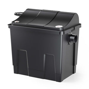 Filtro bio CBF-200A Sistema filtrante a 1 camera 6.000 l/h Materiale filtrante incluso