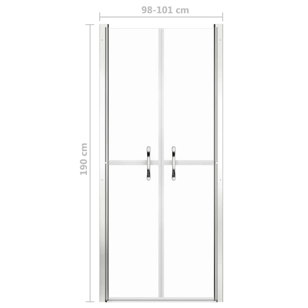 Porta per Doccia in ESG Trasparente 101x190 cm CFW5196685