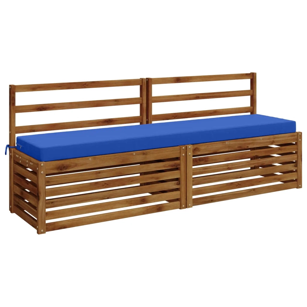 Cuscino per panchina SOEST 100% Poliestere Blu Reale 949982