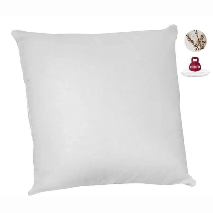 Set di 2 cuscini antiacaro - 60 x 60 cm - 100% cotone biologico - ABEIL
