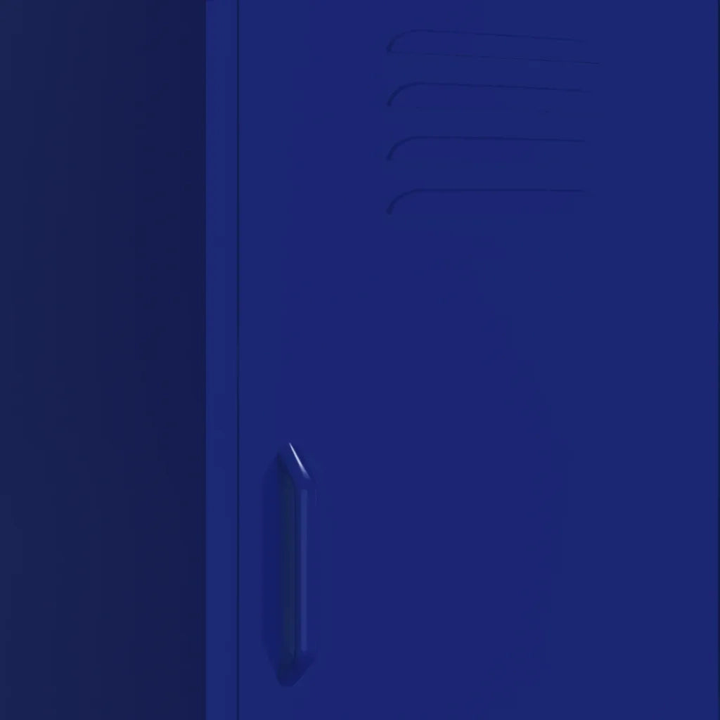 Armadietto Blu Marino 42,5x35x101,5 cm in Acciaio 336190