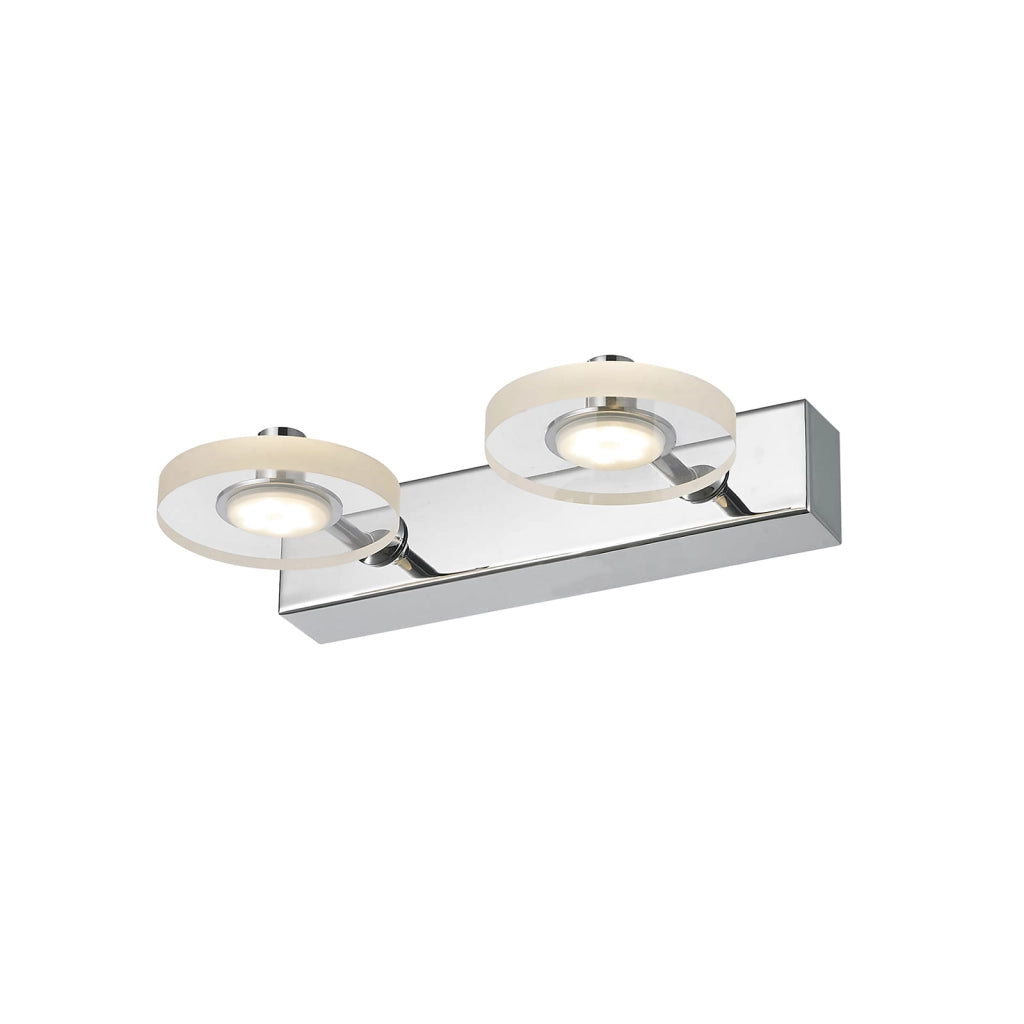 Applique Italux Harmony LED 6W 2 luci cromo 3000K 420lm