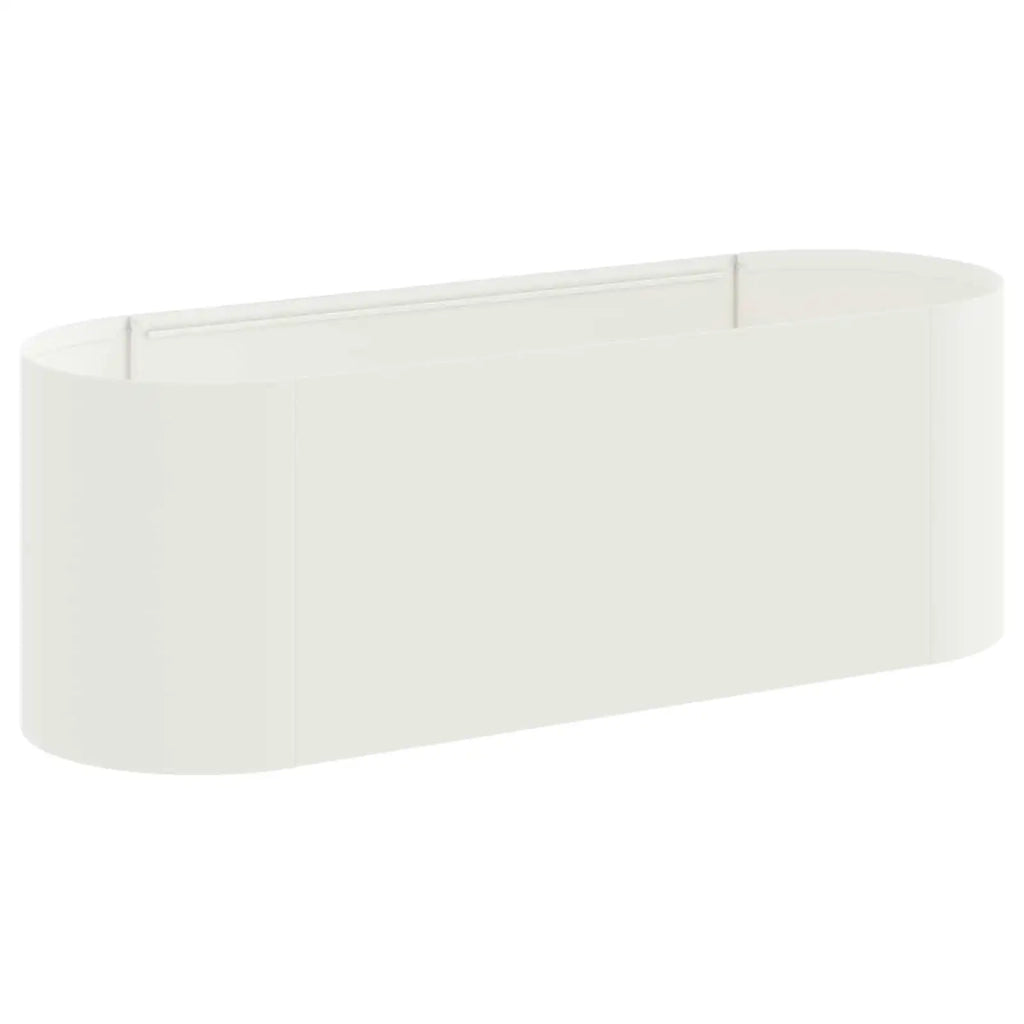 Letto rialzato da giardino Bianco 120 x 40 x 40 cm 8011685