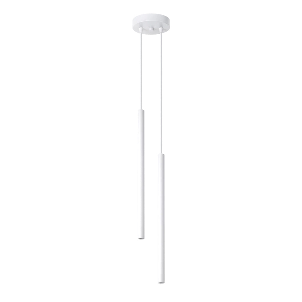 Lampada sospesa bianca 2 tubi 2xG9 Velino Pure Lume