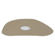KAHLO Plafoniera Large Oro Satinato 8W GX53 IP20 - Lampada da parete o soffitto in alluminio con fissaggio magnetico e design ultra sottile - Rossini