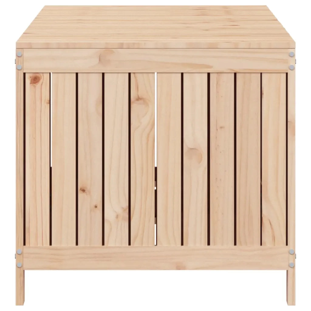 Contenitore da Giardino 147x68x64 cm in Legno Massello di Pino 823850