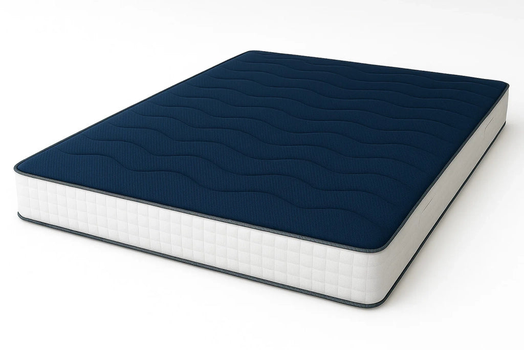 Materasso 160x200 in Waterfoam Anallergico Alto 20 cm | Medio Rigido, Antibatterico e Traspirante | Made in Italy