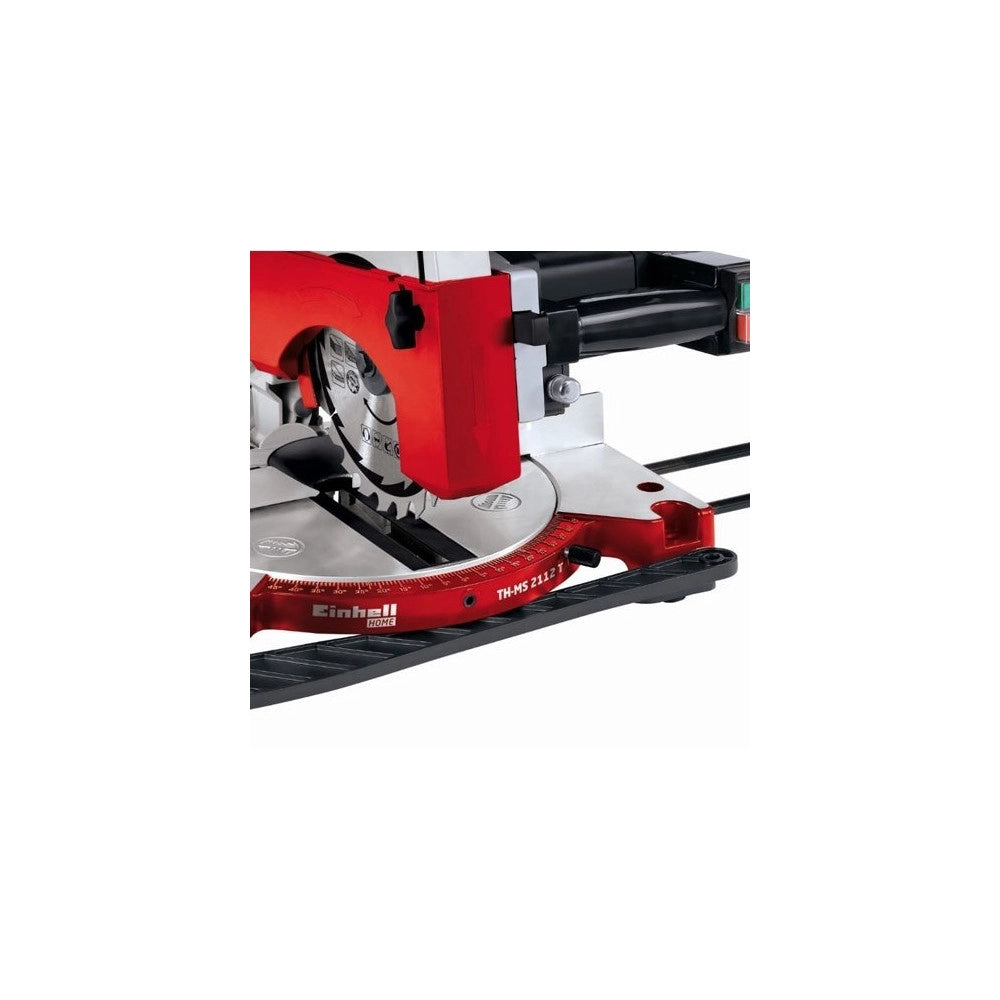 Trade Shop - Troncatrice Per Legno Einhell Th-ms 2513 T Con Lama Diametro Da 250mm 1800w Prof -