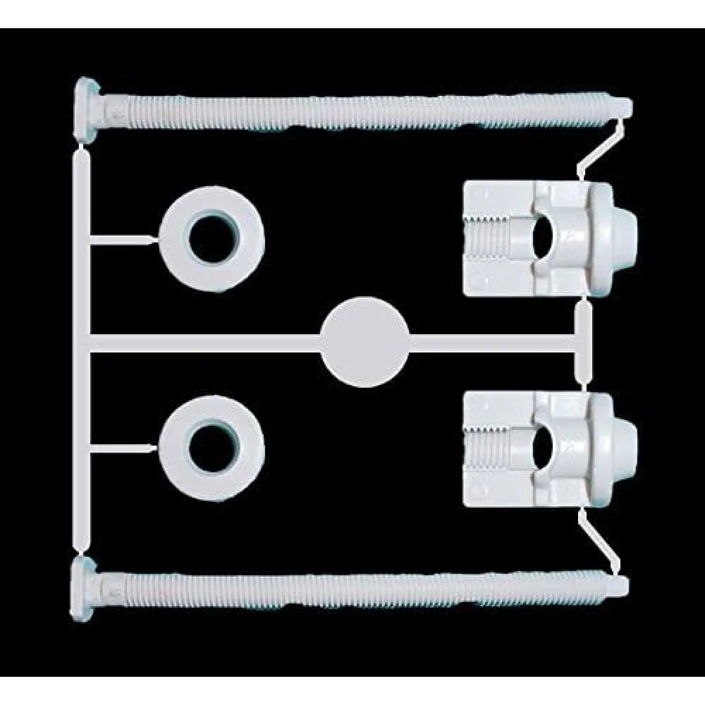 Allibert s9631900 - set di fissaggio standard per sedile copri w