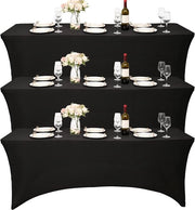 Tavolo Cocktail 6 FT - Tela Spandex Reclinabile - Anti-crepa - Pieghevole - Tela da Pieno - Tavolo da Festa - Tavolo da Matrimonio