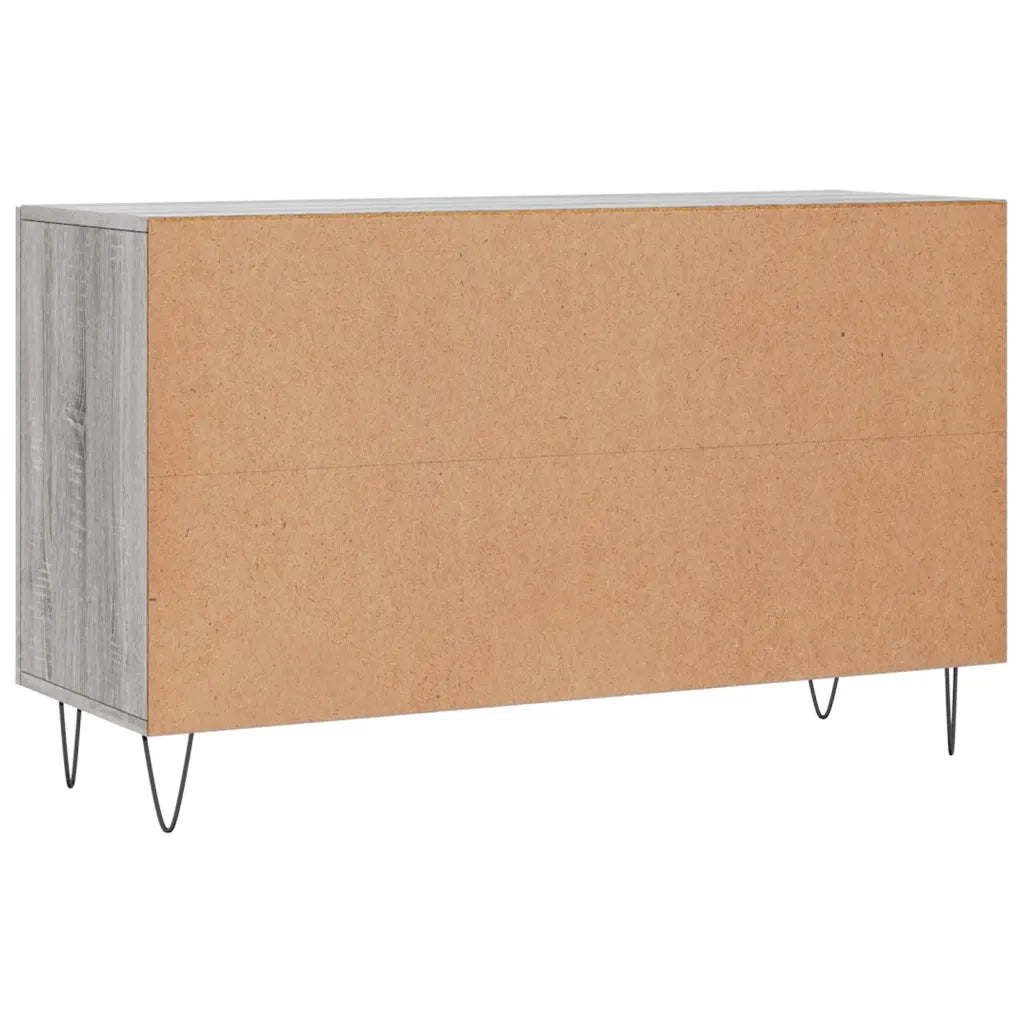 Credenza Grigio Sonoma 100x36x60 cm in Legno Multistrato 828170