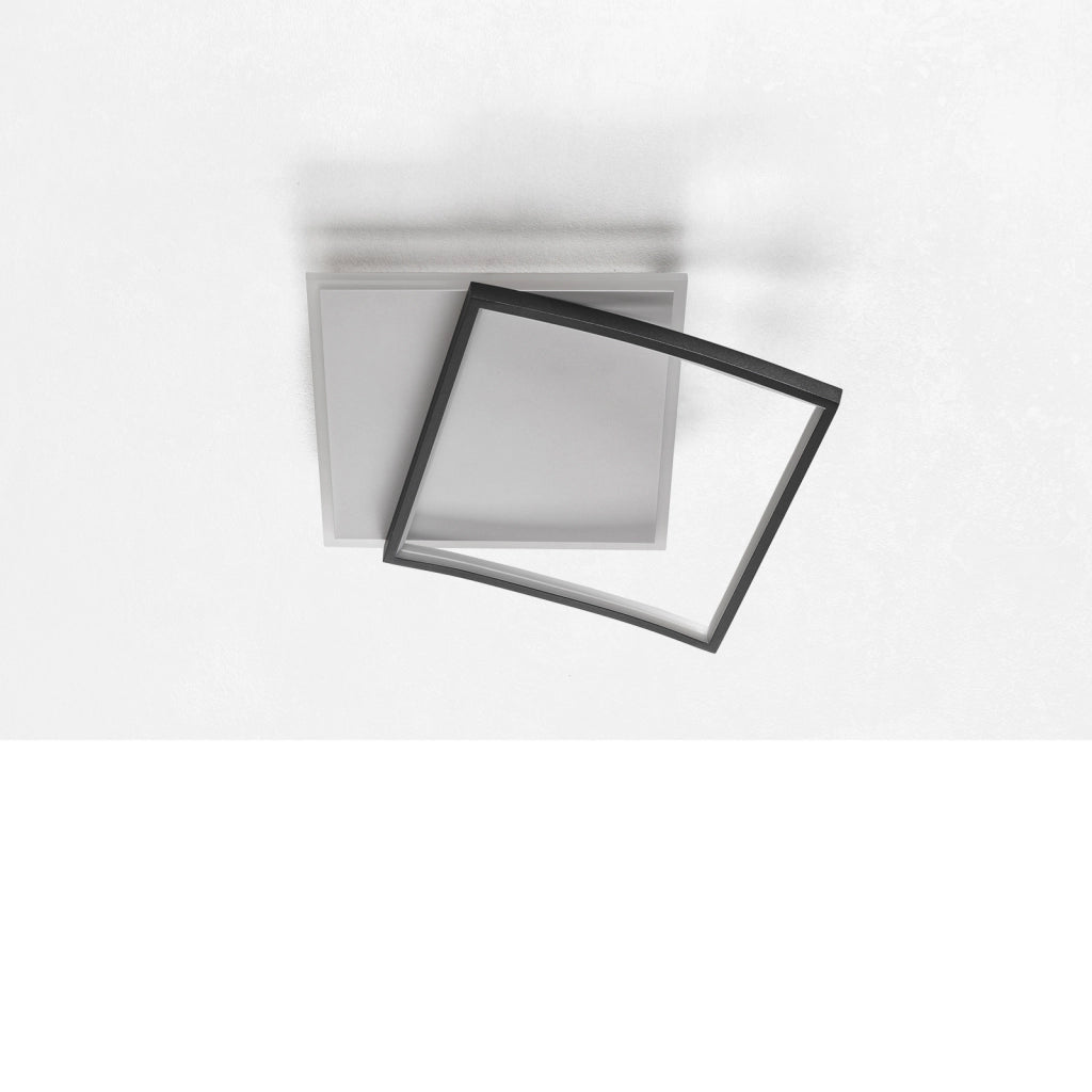Plafoniera led LUSSIA nero