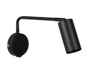 Candellux applique TINA nera GU10 15W dimmerabile con interruttore
