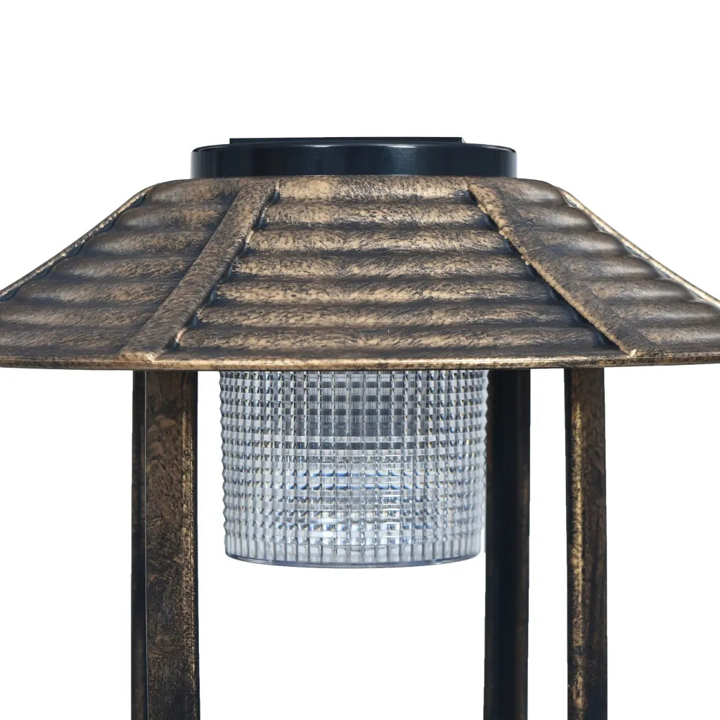 Bagnetto per Uccelli Decorativa con Luci LED Solari in Plastica CFW1629400
