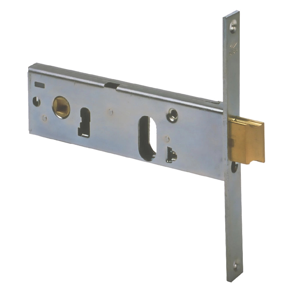 SERRATURA DA INFILARE STRETTA PER FASCIA PER ALLUMINIO ART. 44150/44151 44150 E60 fr.mm 16/int.mm 67  - CISA