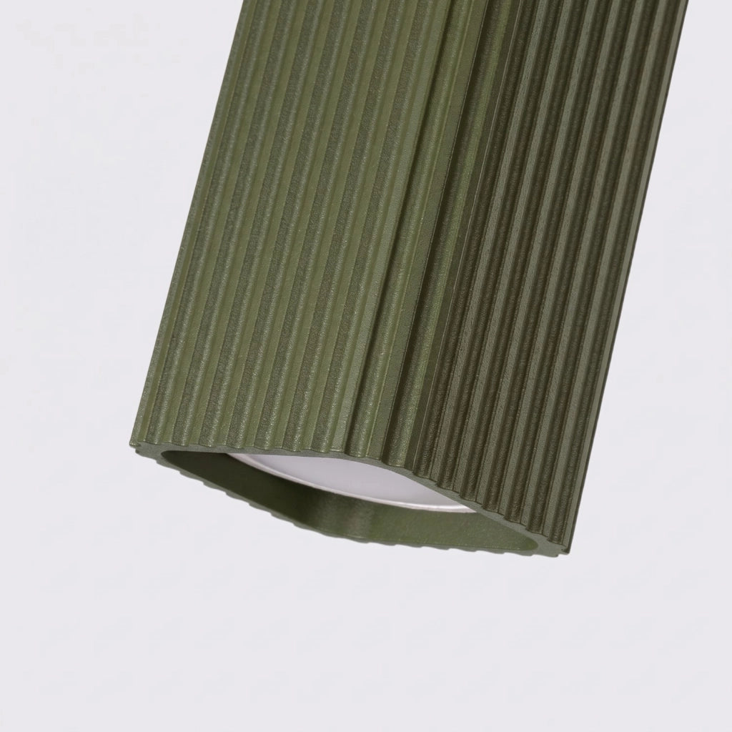 Plafoniera RAYO 6L verde oliva