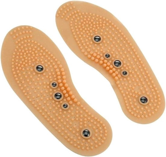Zolfi magnetici per terapia del piede - Alleviare la fatica - Acupressione - Assistenza sanitaria - Massaggio del piede - Dimensione regolabile - Uomini Donne - 35-40 .