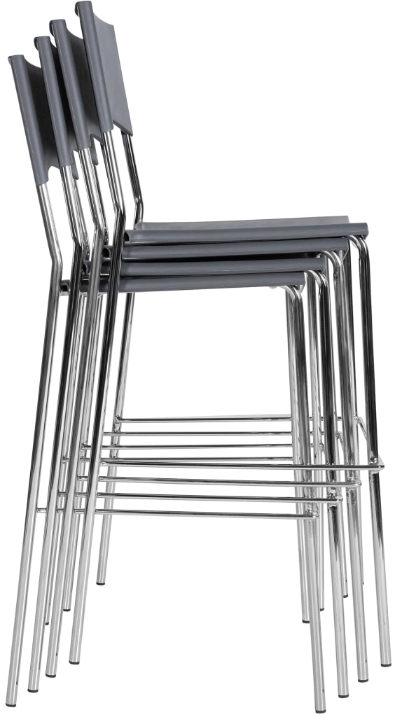 Sgabello Genua grigio