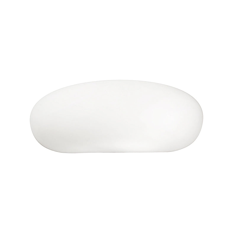 GLENN Applique da Parete in Vetro Soffiato Bianco Satinato LED Integrato 13W 2700K IP20 - Rossini Group - Lampada a LED a Basso Consumo